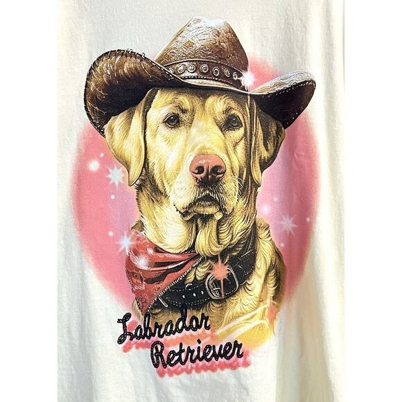 Strange Daze XL Lab Dog Owner Dog Dad Mom Labrador Retriever Gift Unisex T-Shirt - Picture 2 of 6